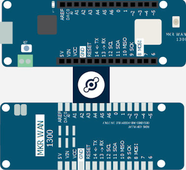 arduino mkr wan 1300 with helium network